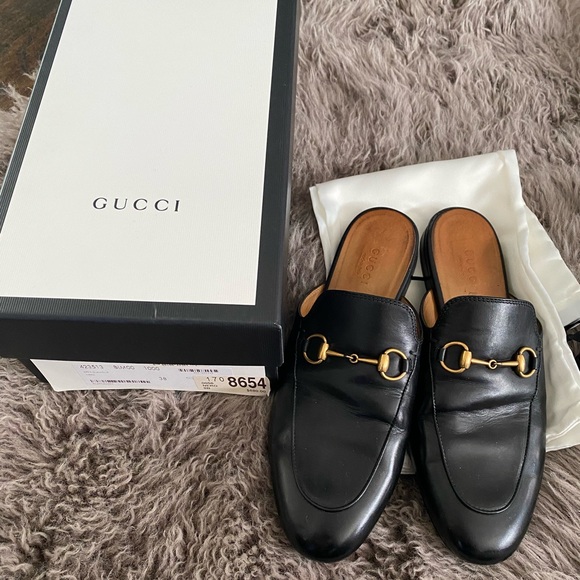 Authentic Gucci Princetown loafers 38 - Picture 9 of 9